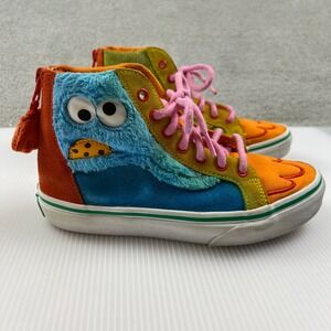 Vans Sesame Street Sk8-Hi Zip Kids 3.0 Multi High Top Sneakers